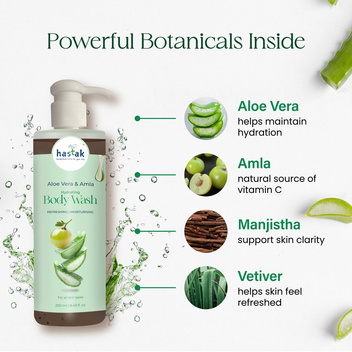 Aloe Vera and Amla Body Wash
