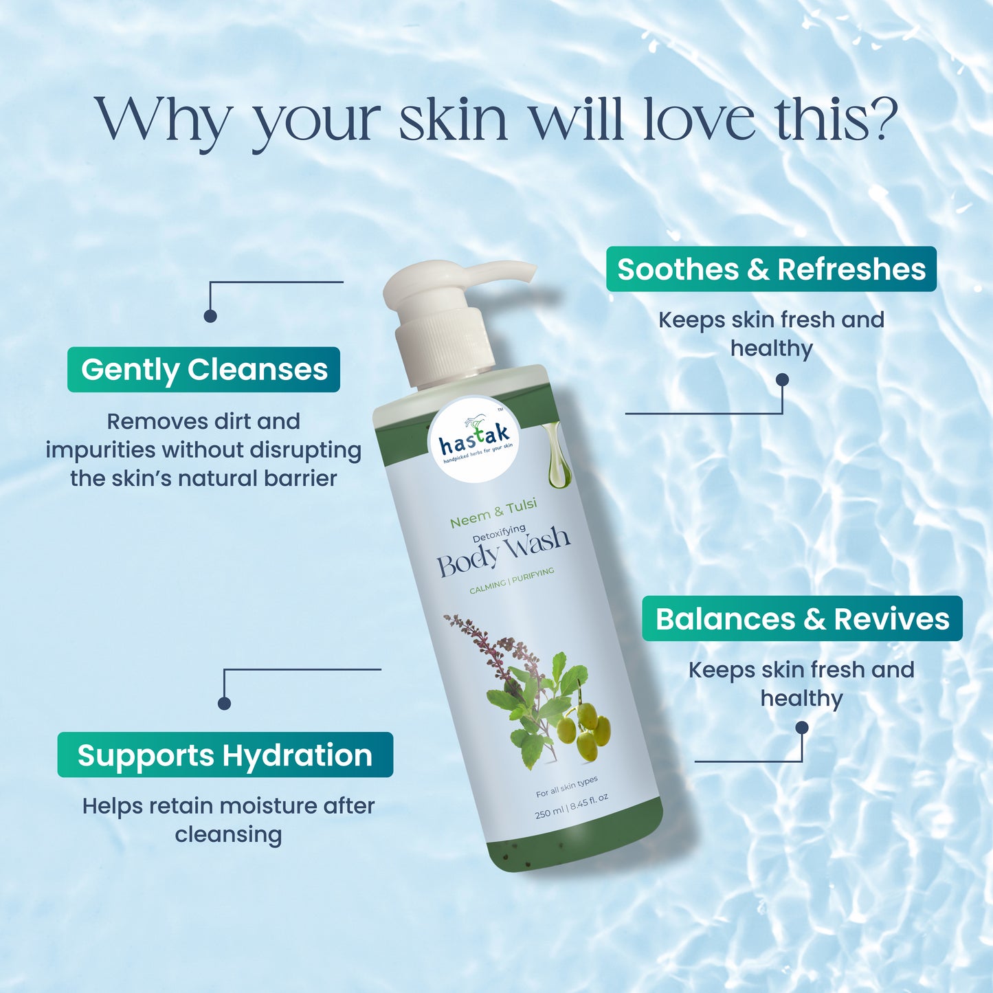 Neem and Tulsi Body Wash